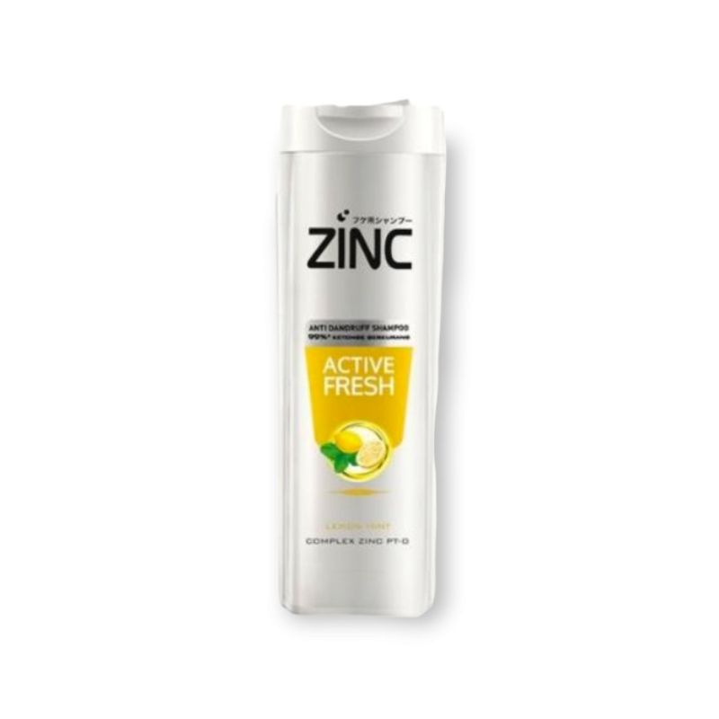 ZINC Shampoo Active Fresh Lemon Mint 170mL