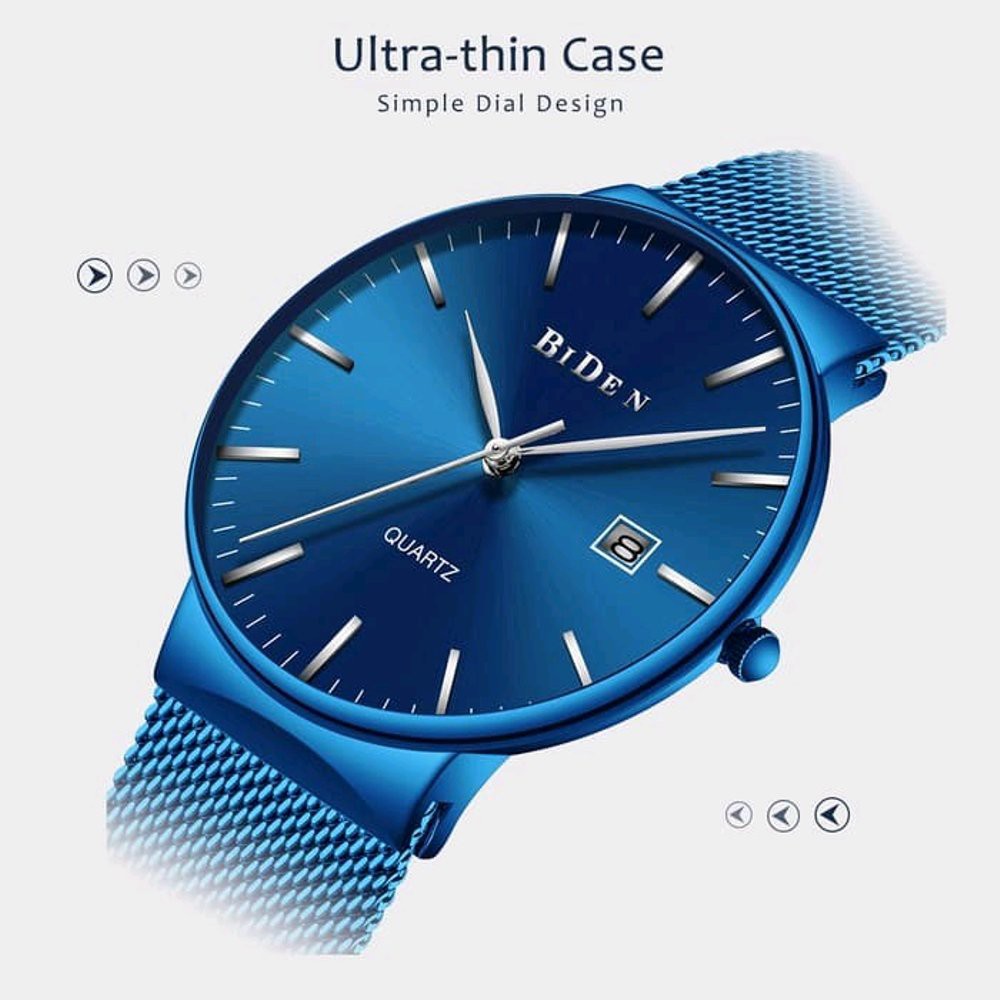 Jam Tangan Biden Original Keren BD020 Biru