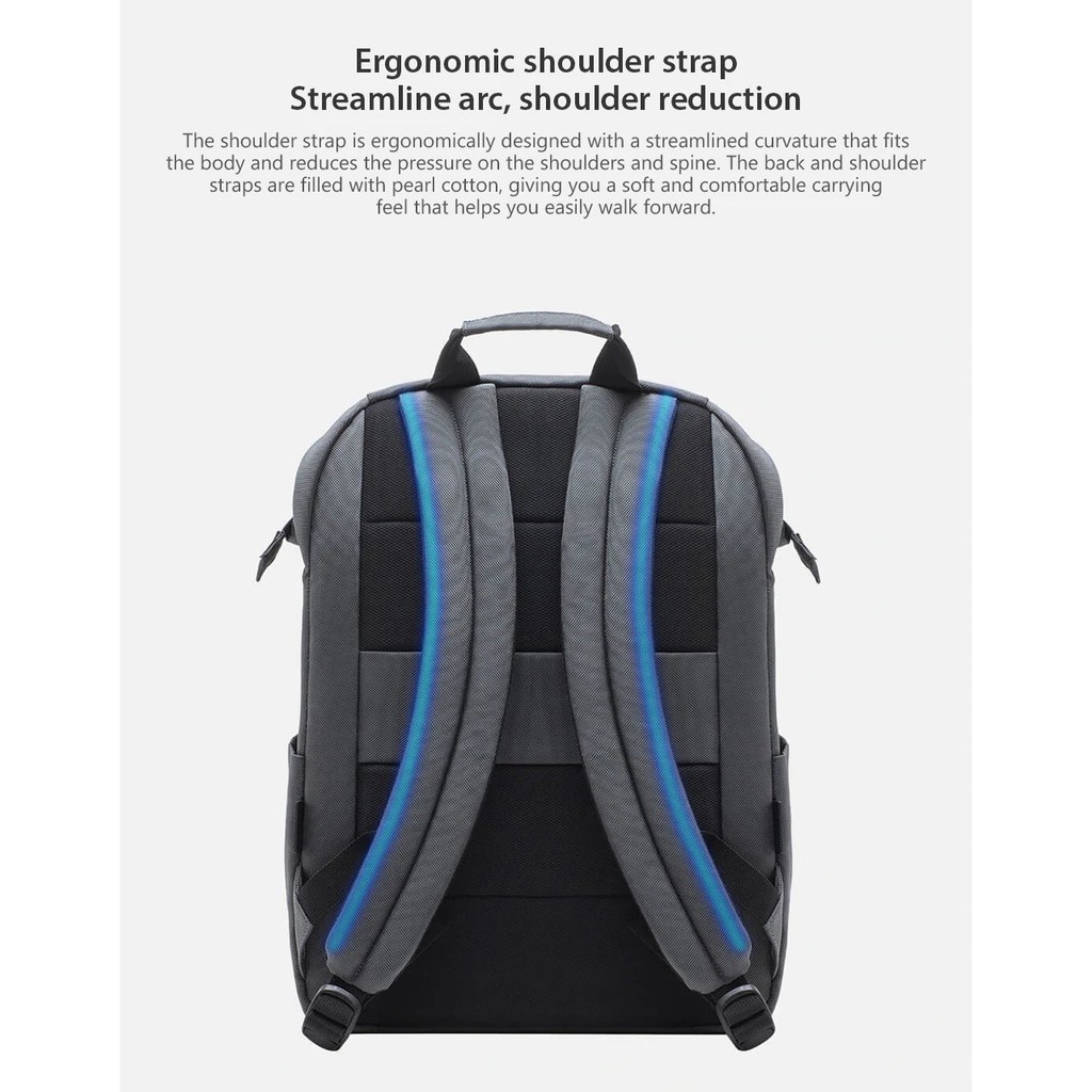 XIAOMI 90FUN Creative Commuter Work Backpack Multitasker - 2084 - TAS RANSEL LAPTOP XIAOMI 90FUN