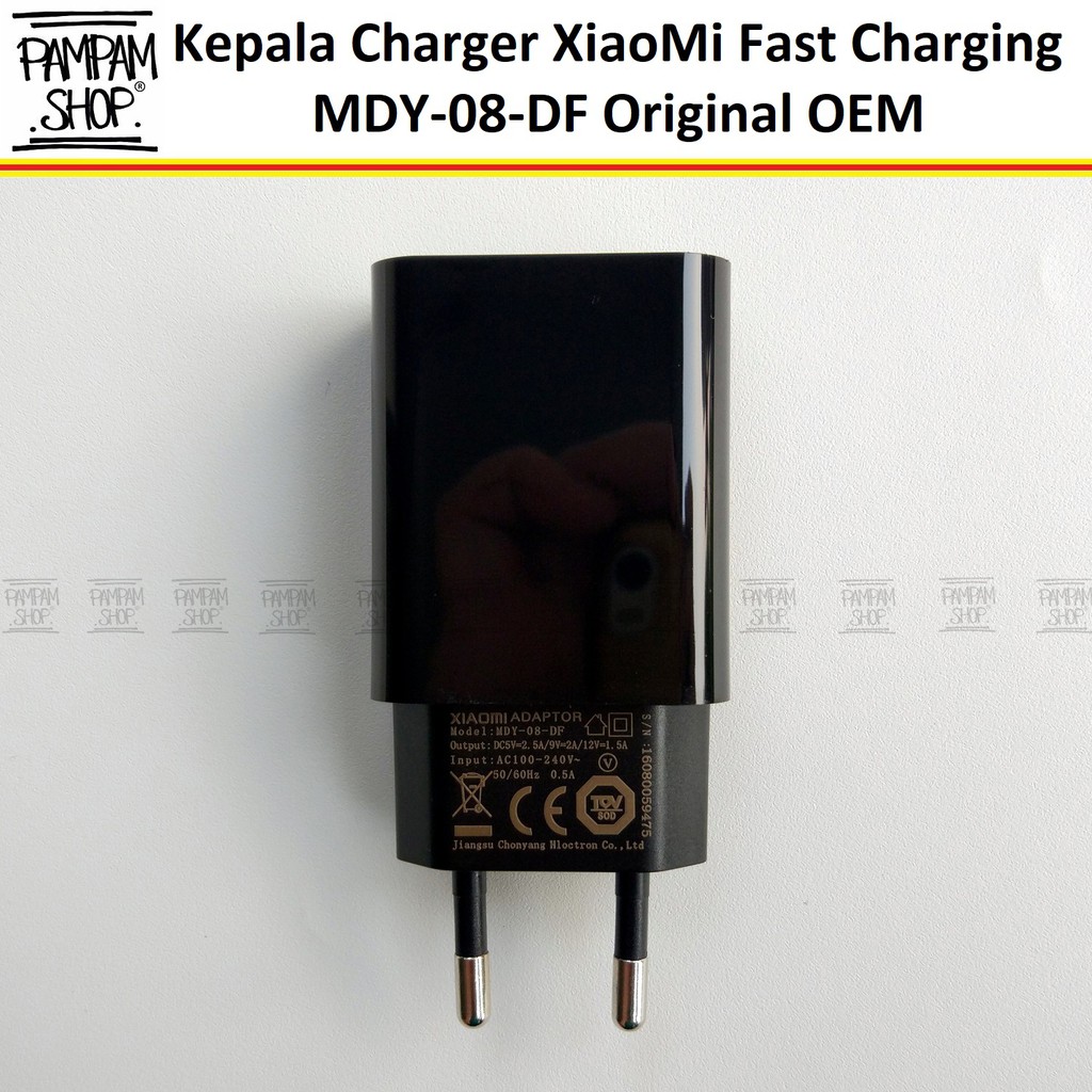 Kepala Adaptor Charger XiaoMi Fast Charging Indonesia Original 2A MDY-08-DF MDY08DF Xiao Mi Redmi