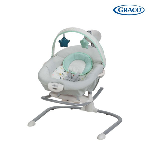 Makassar - Graco Duet Sway Swing with Portable Rocker-Lilo 2036293 | Bouncer Swing Graco