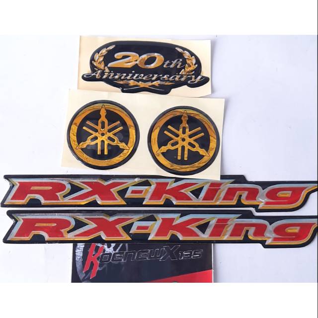 EMBLEM RX KING 2003 SE 20TH ANIVERSARY