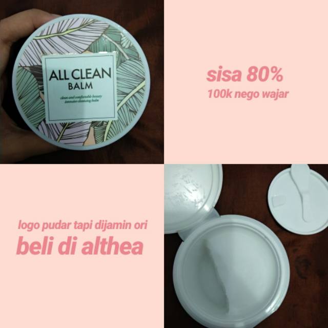 Preloved Heimish all clean balm