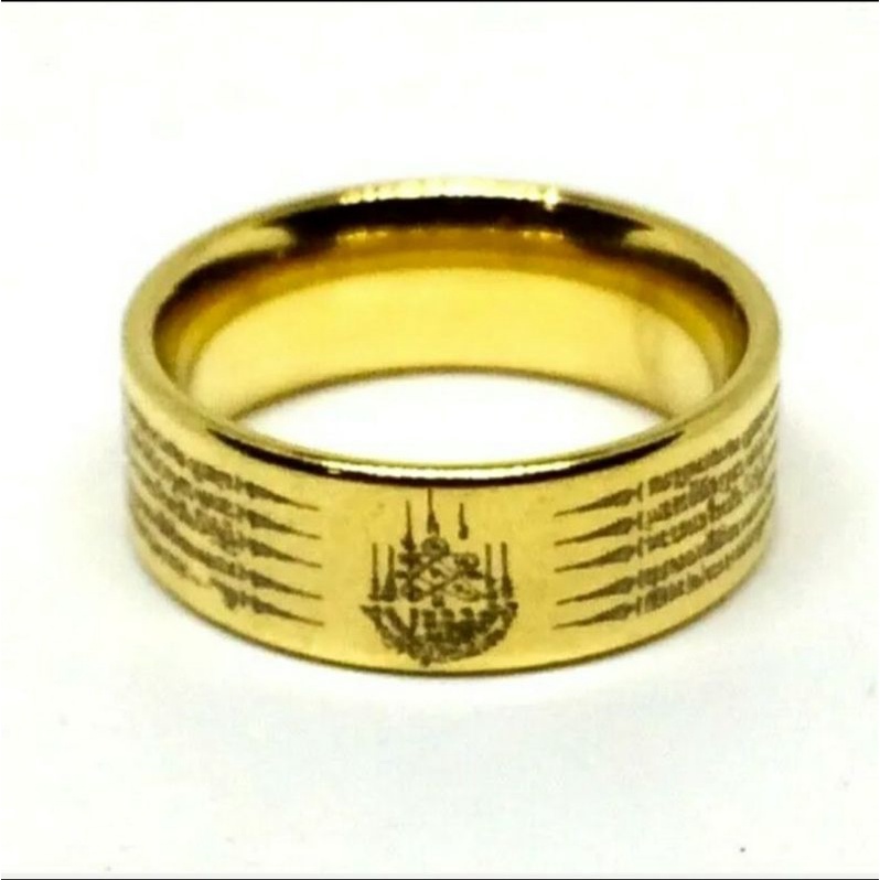 Ring 5 Yant Row Buddha Thailand