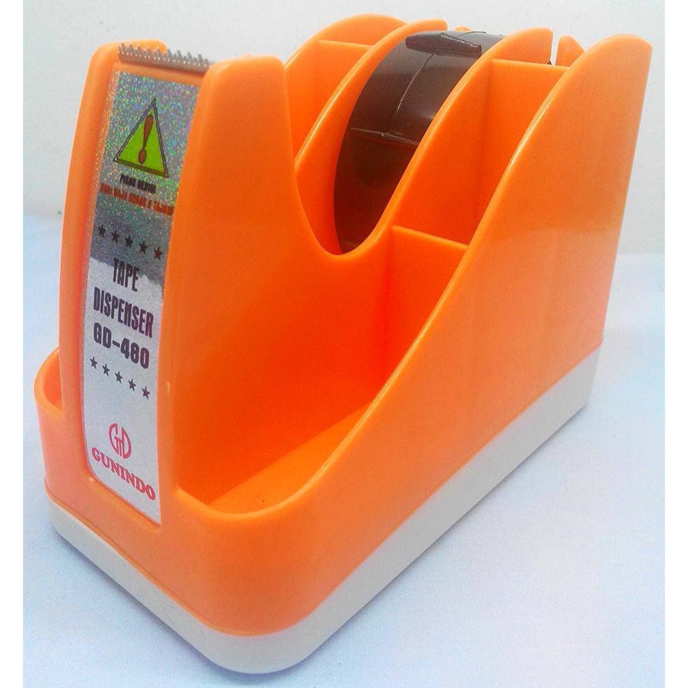 TAPE DISPENSER  ISOLASI/ SELOTIP MULTIFUNGSI TAJAM ANTI KARAT / Stand Cutter