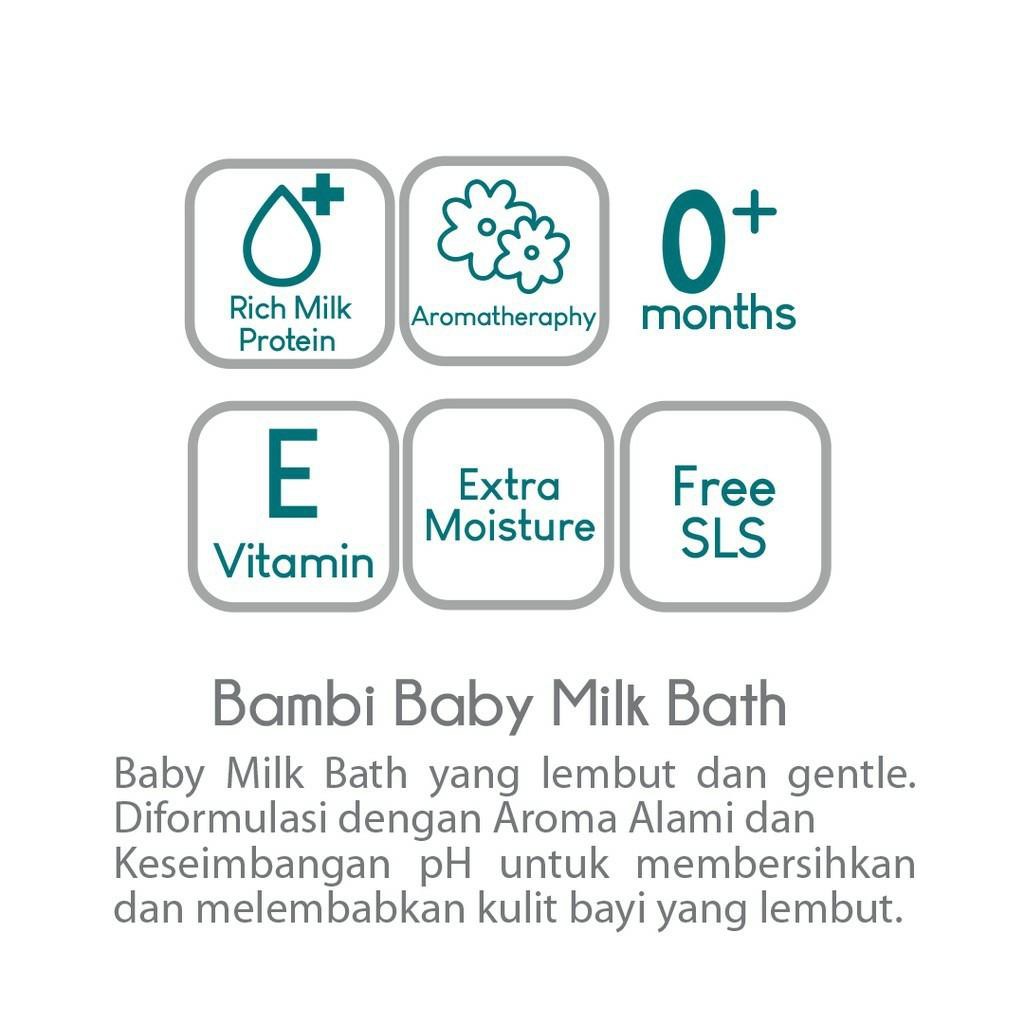 Bambi Baby Milk Bath - 100mL