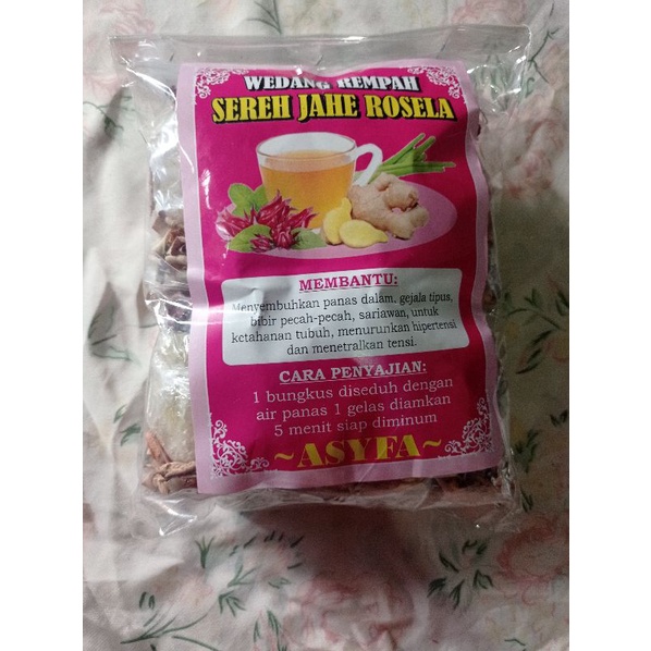 

WEDANG REMPAH SEREH JAHE ROSELLA / 1 PACK ISI 10 PCS ASLI REMPAH INDONESIA