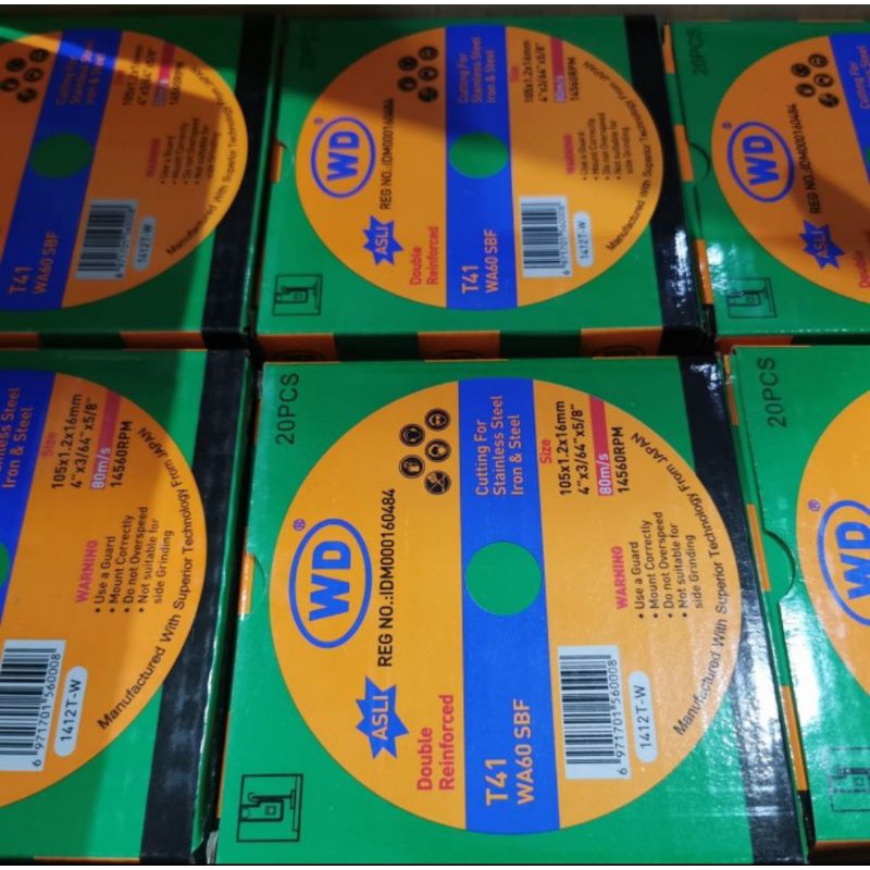 cutting wheel WD 4 inch mata potong grinda 4 inch