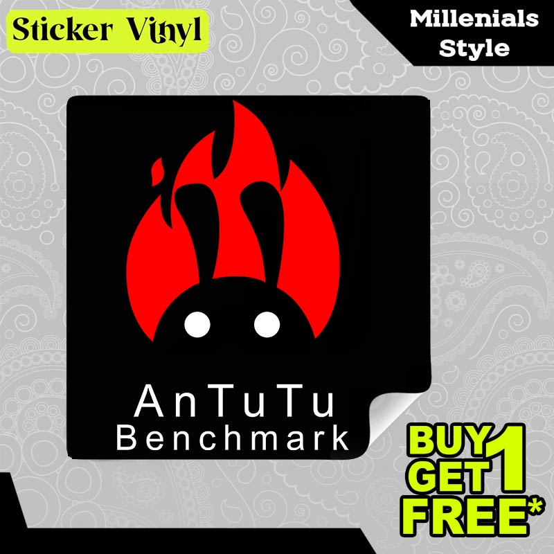 

Stiker Sticker Antutu Benchmark Knows Better For Your Phones Gambar Unik Aesthetic Bahan Vinyl Satuan Anti Air