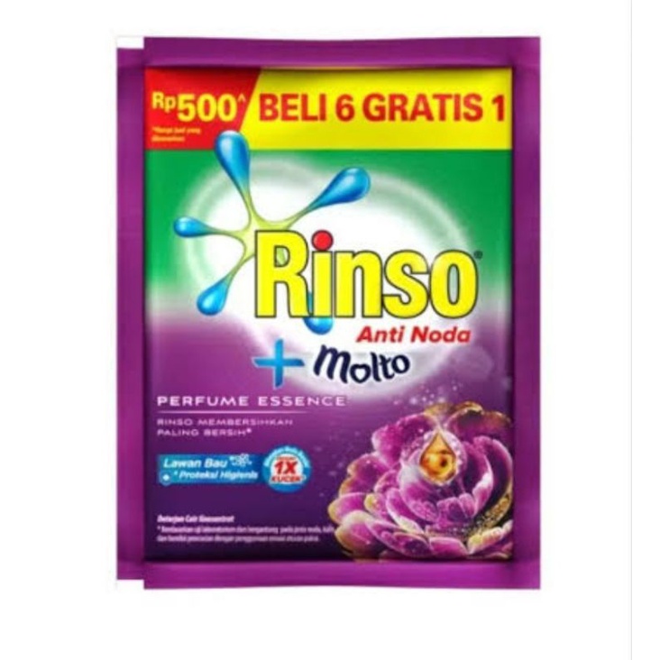 rinso cair parfume essence 1 renceng