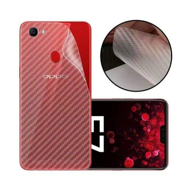 Skin Carbo Back Garskin/Anti Gores Belakang HP Vivo Y19 New V19 New  S6 New S1pro New S1 New 2020