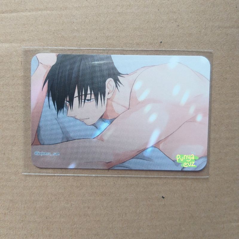 photocard topless toji fushiguro jujutsu kaisen by jujutsu_sae