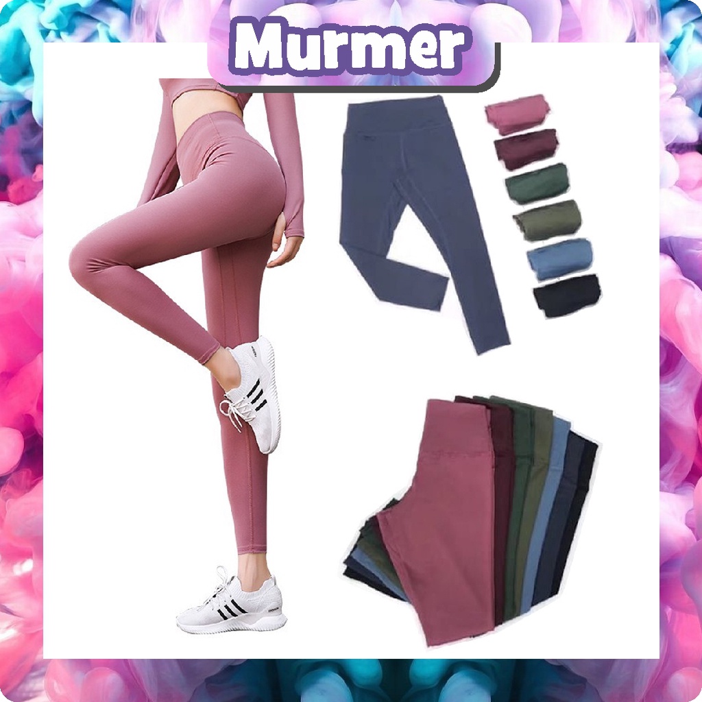 MurmerOfficial Celana Legging Olahraga Wanita Untuk Fitness/Gym/Yoga B071