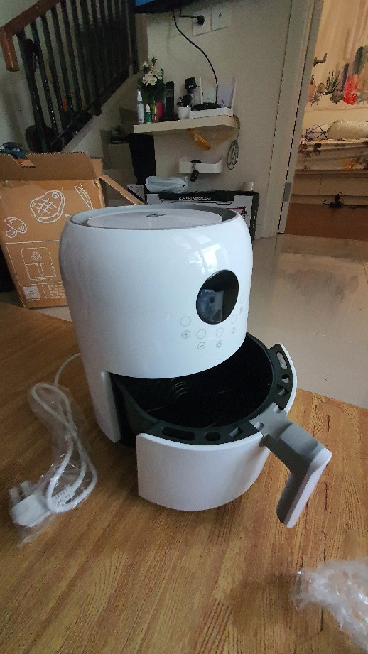 Xiaomi Nathome 4l Air Fryer Youban Smart Air Fryer Peralatan Masak Oil-free 2.6l Pengorengan Touch Control