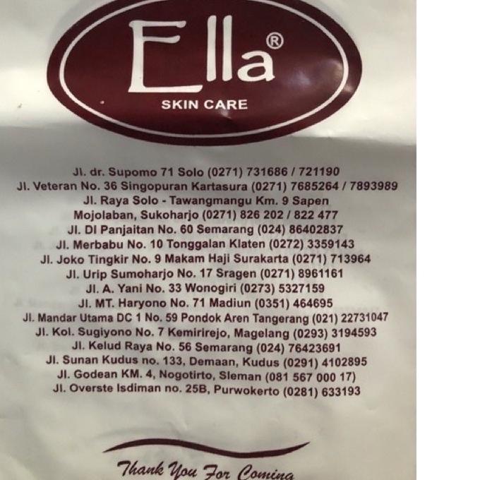 Ready Stok ELLA SKINCARE M3NF M2NF M1NF Night cream 