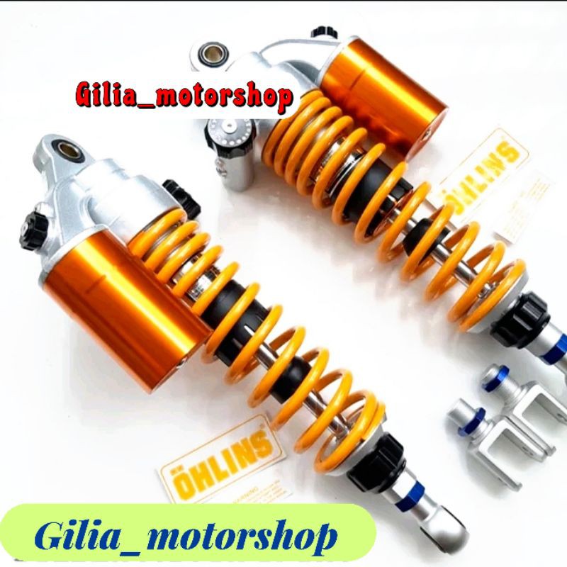 Shock Belakang Motor tabung Atas Ohlins 340mm Motor Bebek Shock Nmax Pcx Kharisma Grand Revo Blade