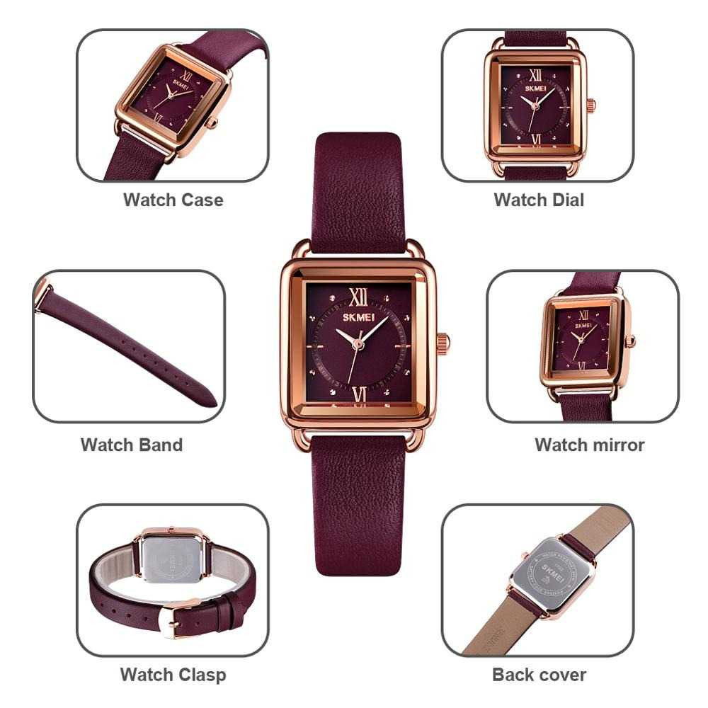 Jam Tangan Wanita Analog Original SKMEI 1702CL-3