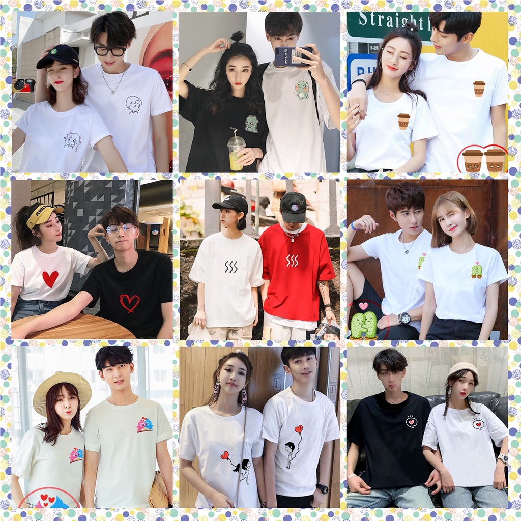 COD baju couple kaos kapelan kapel pasangan pacar jalan distro terbaru murah suami istri