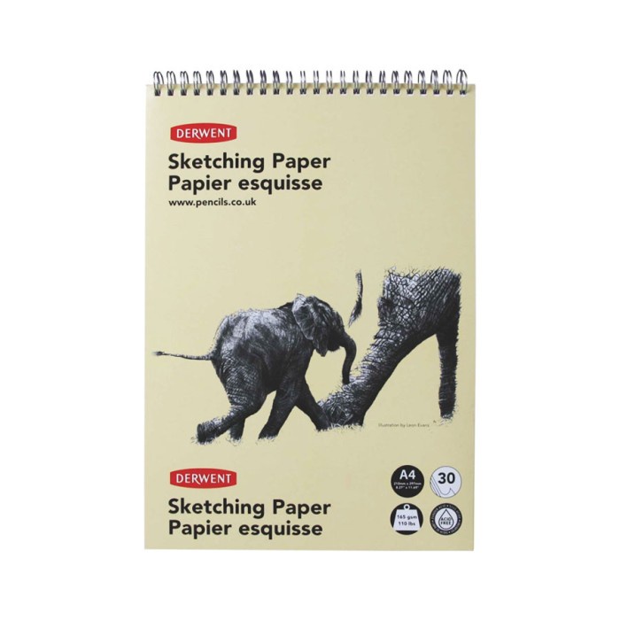 

Sketsagambar- Derwent Sketching Paper Pad A4 Portrait -Buku-Gambar-Sketsa.