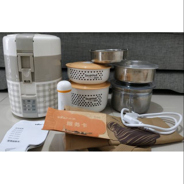 Preloved Haezbaby Little Dimple Lunch Box Electric