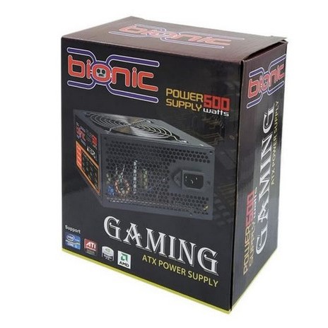 Power Supply  Gaming Bionic 500Watt PSU / PSA