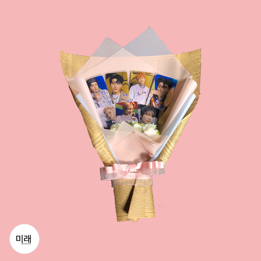 Mirae Kpop High Quality Photochard Bouquet / Buket bunga pc kpop NCT