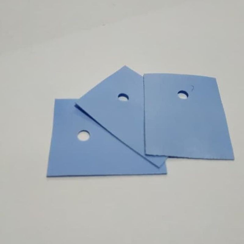 10pcs karet isolator Thoshiba silikon biru berkualitas
