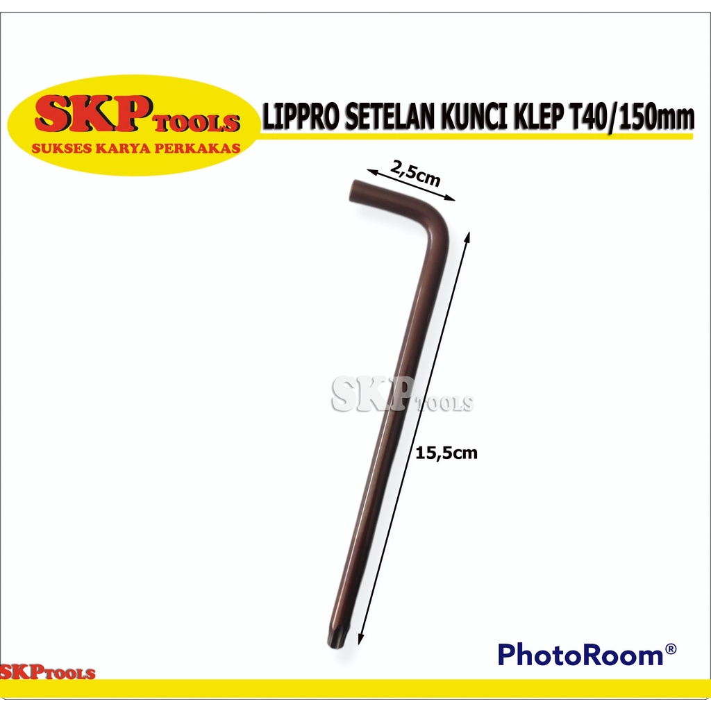 LIPPRO KUNCI SETELAN KLEP 150mm T40-7200