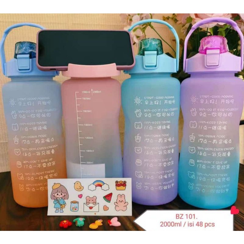Botol minum Viral 2 liter