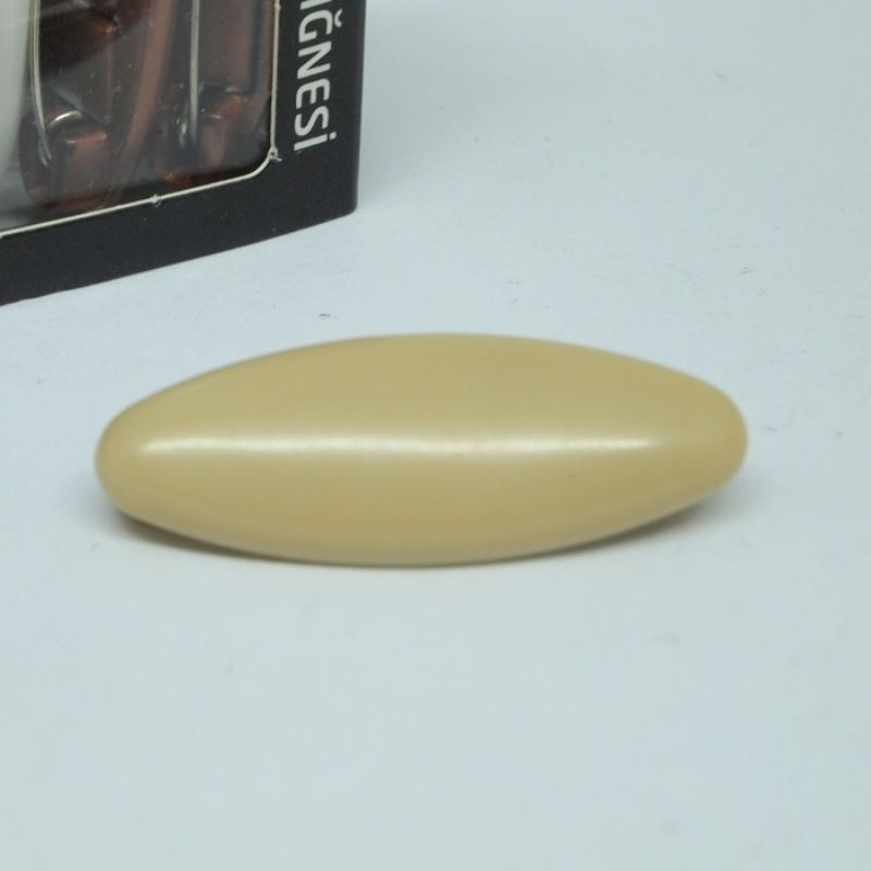 Bros pin kapsul BROS JILBAB Oval / BROS DAGU  Oren Turkey-Krem