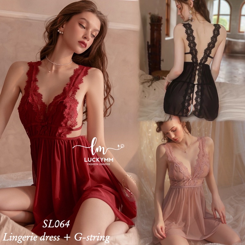 sexy lingerie   baju tidur sexy wanita   lingerie seksi baju tidur dewasa bigsize transparan 64