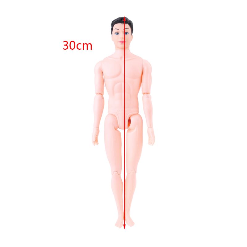 Mary 30cm 12 Moveable Jointed for Doll Body for Ken Boy Laki-Laki Man Boyfriend for Prince Nude for Doll