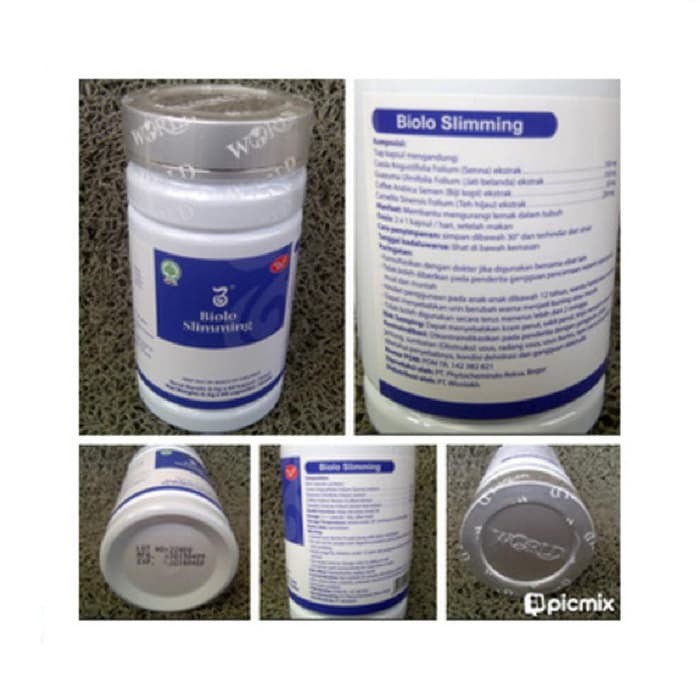 LARIS , WSC Biolo BPOM Original - Biolo World Slimming Capsules