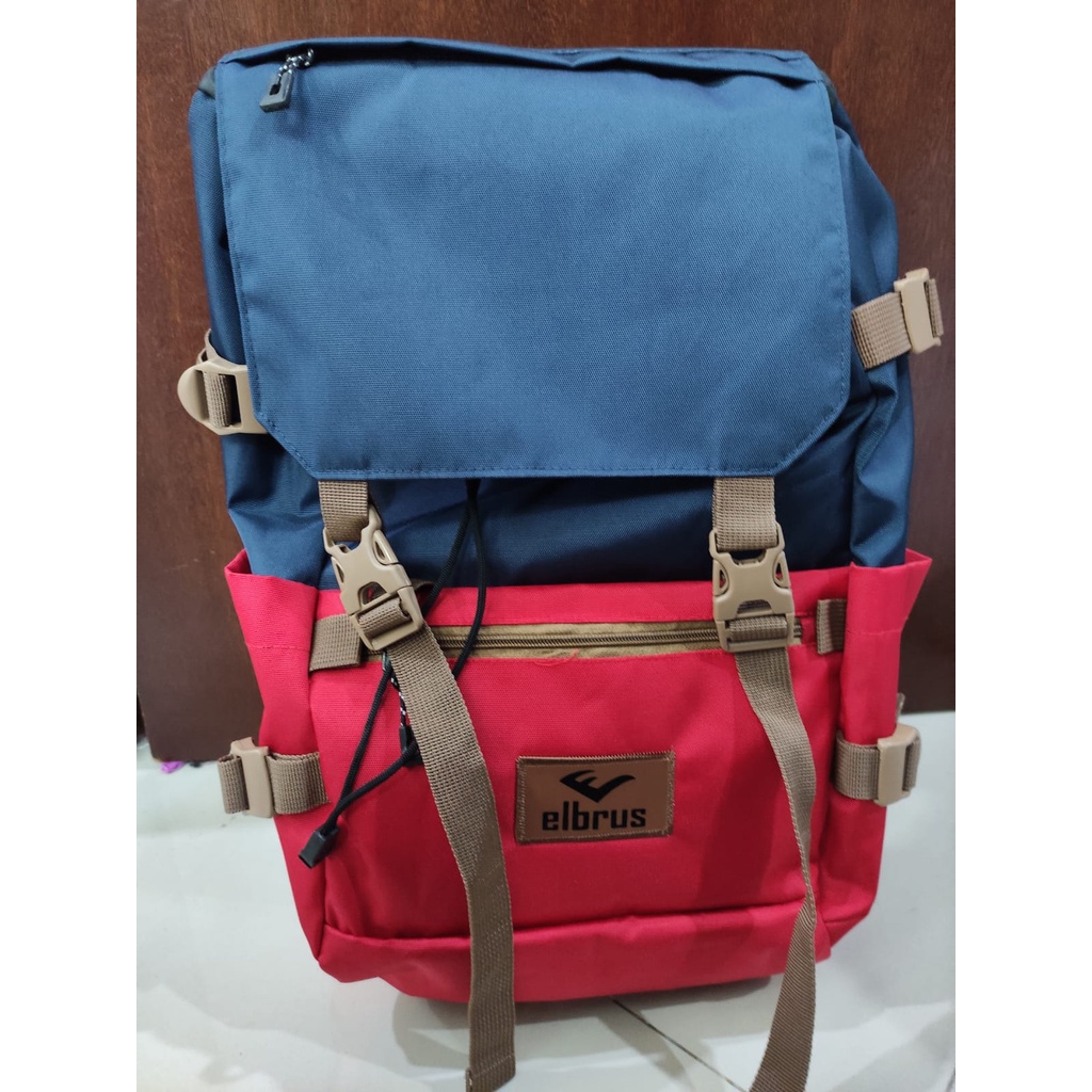 Tas Backpack Pria Ransel Cowok Keren Original Distro Bandung Free Raincoat Outvin TX034