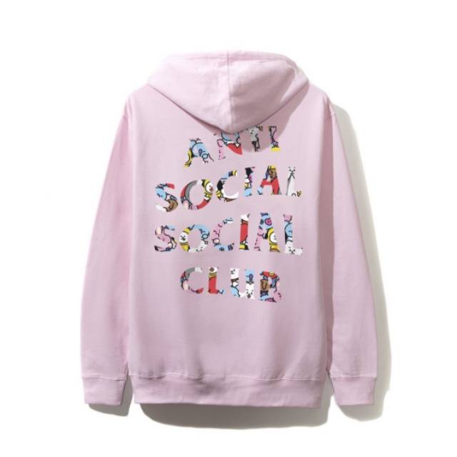 (COD)  jaket hoodie kpop BT21 BTS ANTI SOCIAL SOCIAL CLUB