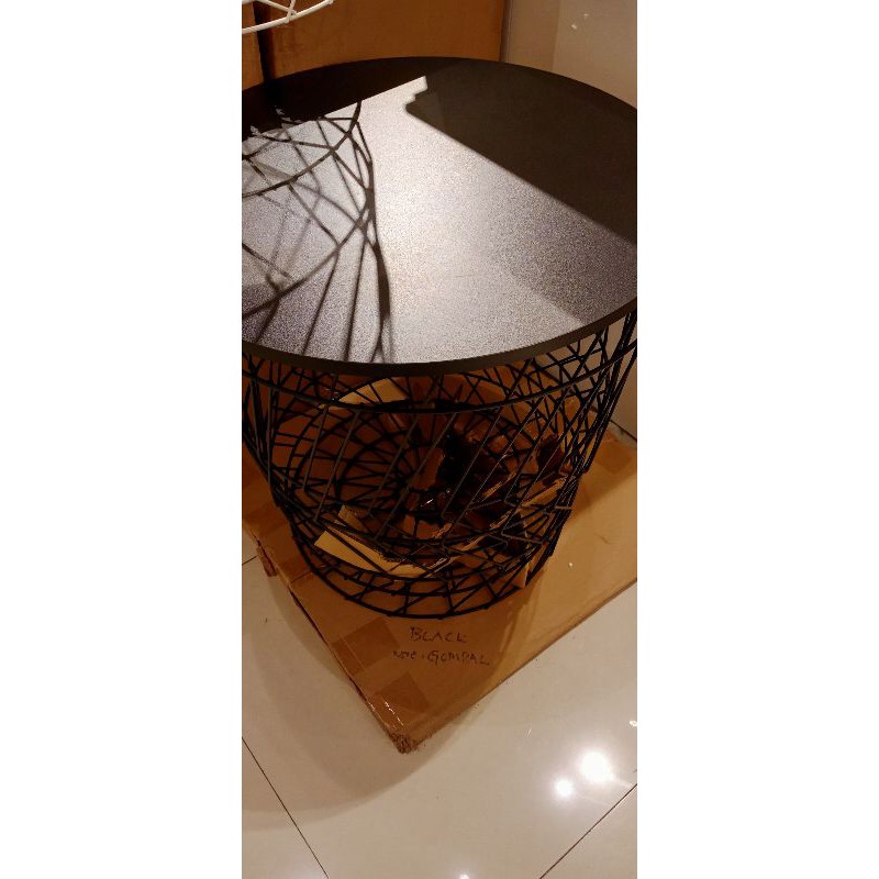 MEJA COFFE MEJA CAFE MEJA BULAT BESAR JUMBO