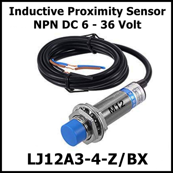 Inductive Proximity Sensor LJ12A3-4-Z BX Saklar Induktif NPN Switch