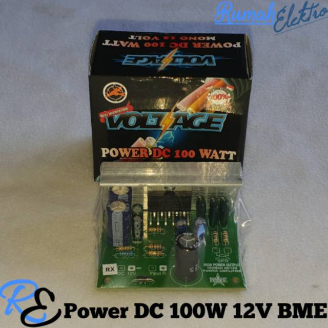 Kit Power Amplifier DC 100W 100 watt TDA 2005 12 Volt Produk BME