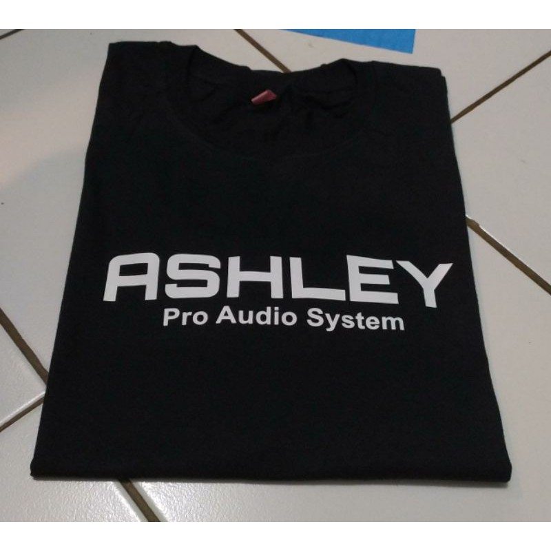 T-shirt Baju Kaos Ashley Pro Audio System / Kaos Sound System / Kaos Operator Sound System