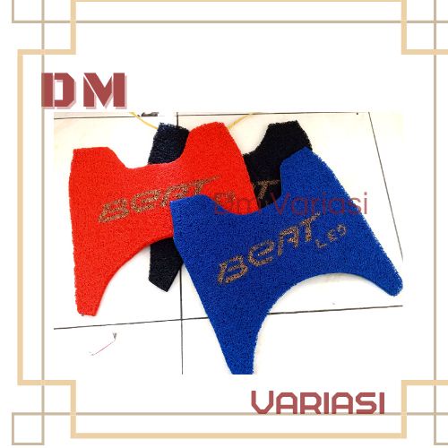 Karpet serabut alas kaki motor beat deluxe / street 2020 - 2022 Beat LED Beat Deluxe karpet