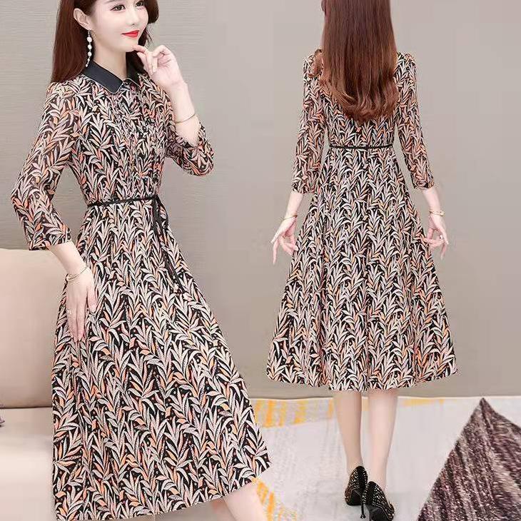 Hot Sale dress import korea/dress korea/midi dress/long dress/dress korean style wanita/korean dress