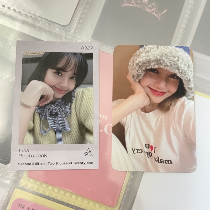 [take all] Blackpink Lisa Lalisa ktown pob photocard pc ktown4u bucket + 0327 ygs pre order benefit