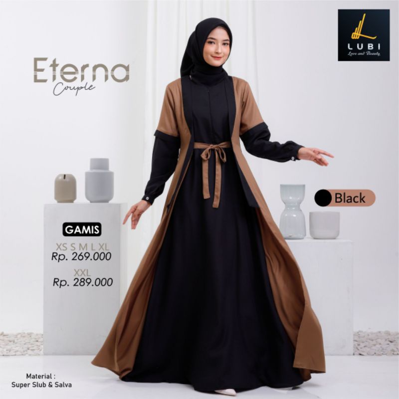 Gamis Lubi Terbaru 2022/Gamis Lubi Terbaru/Gamis Eterna Lubi/Gamis Lubi Dewasa