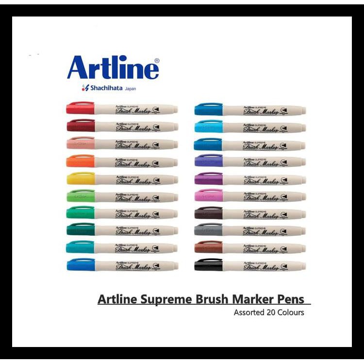 

COD BRUSH PEN MARKER ARTLINE EPF-F - BLUE KODE 1412