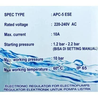 Otomatis Pompa Ese APC-5