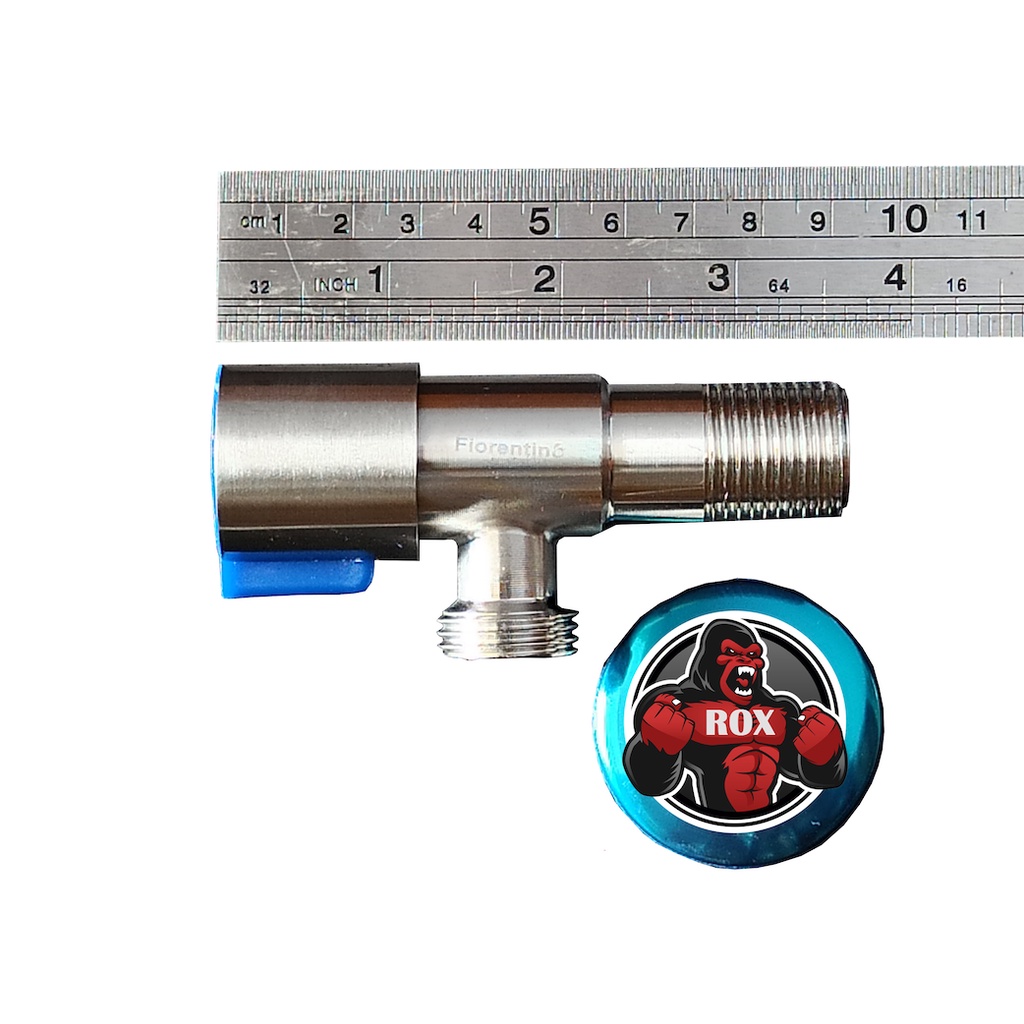 Stop Kran Air Kuningan / Keran Shower Stainless Jet Closet uk 1/2”