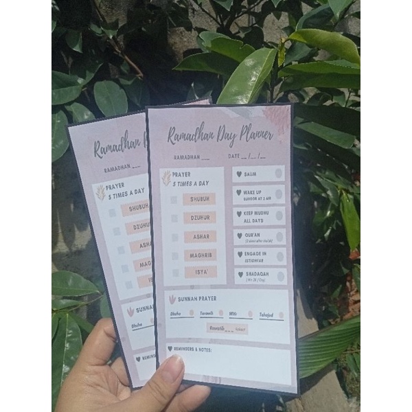 

ramadhan planner & ramadhan tracker
