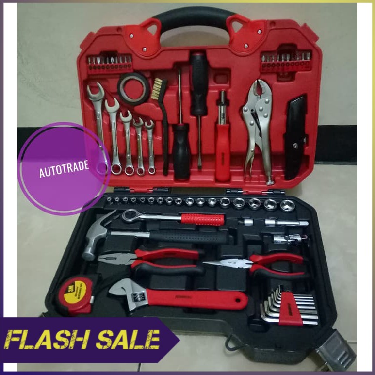 ToolKit 66 Tool Kit Box Set ORIGINAL Krisbow Kotak Perkakas Mekanik