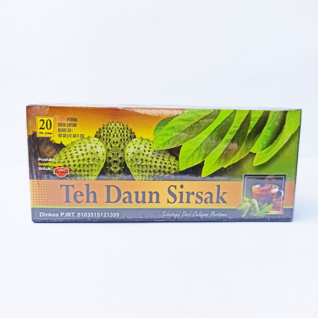 

Teh Daun Sirsak isi 20 tea bag Ath-Thoifah