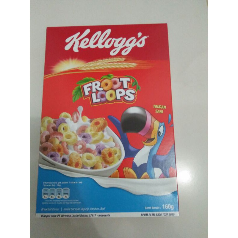 

kelloggs froot loops 160gram